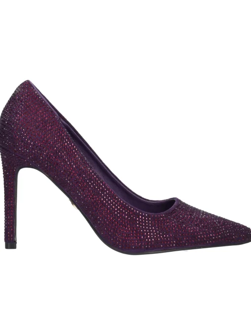 Decollete tacco fino Goldu0026amp;Gold da donna viola