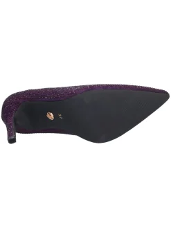 Decollete tacco fino Goldu0026amp;Gold da donna viola