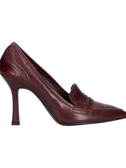 Decollete tacco fino Liviana da donna bordeaux