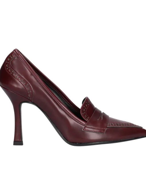 Decollete tacco fino Liviana da donna bordeaux