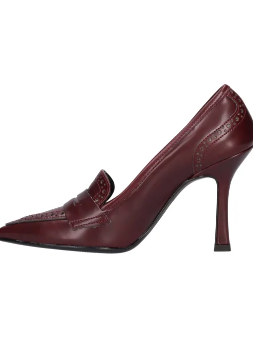 Decollete tacco fino Liviana da donna bordeaux