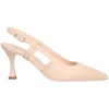 Decollete tacco fino Nero Giardini da donna beige