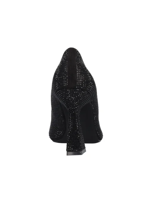 Decollete tacco largo Alma Blue da donna nero