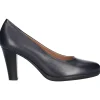 Decollete tacco largo Confort da donna blu
