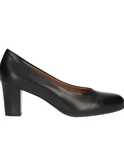 Decollete tacco largo Confort da donna nero