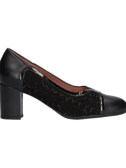Decollete tacco largo Confort da donna nero