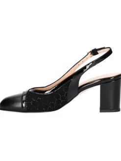 Decollete tacco largo Confort da donna nero