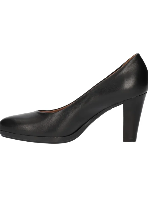 Decollete tacco largo Confort da donna nero