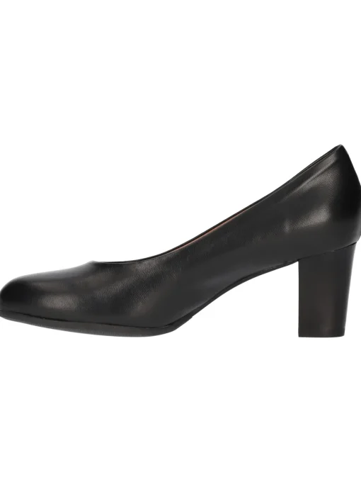 Decollete tacco largo Confort da donna nero