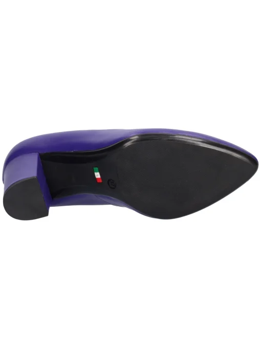 Decollete tacco largo Confort da donna viola