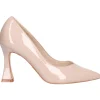 Decollete tacco largo Goldu0026amp;Gold da donna beige
