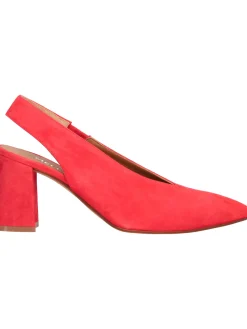 Decollete tacco largo Melluso da donna rosso