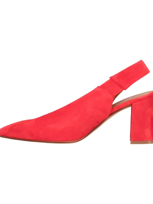 Decollete tacco largo Melluso da donna rosso