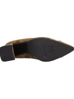 Decollete tacco largo Melluso da donna verde