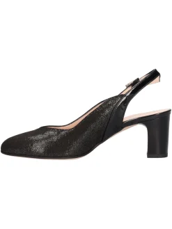 Decollete tacco largo Valleverde da donna nero