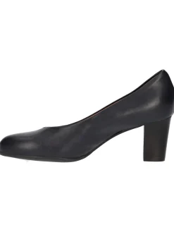 Decollette tacco largo Confort da donna blu