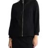 Felpa con zip Liu Jo da donna nera