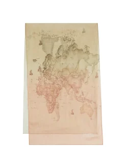 Foulard Alviero Martini 1a Classe da donna in poliestere beige -S53417170577-