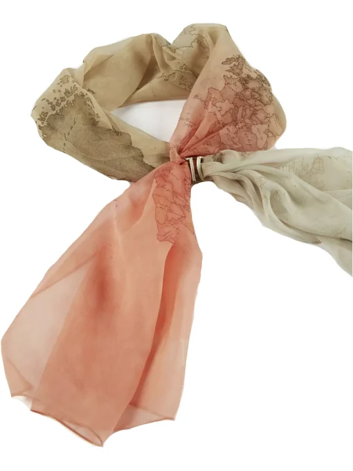 Foulard Alviero Martini 1a Classe da donna in poliestere beige -S53417170577-