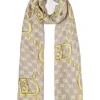 Foulard Liu Jo da donna giallo e beige