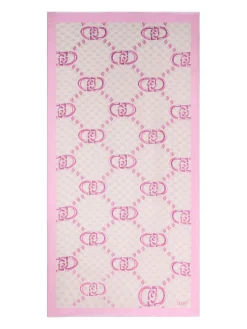 Foulard Liu Jo da donna rosa e beige