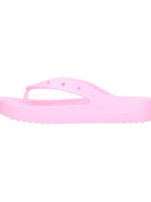 Infradito platform Crocs da donna rosa
