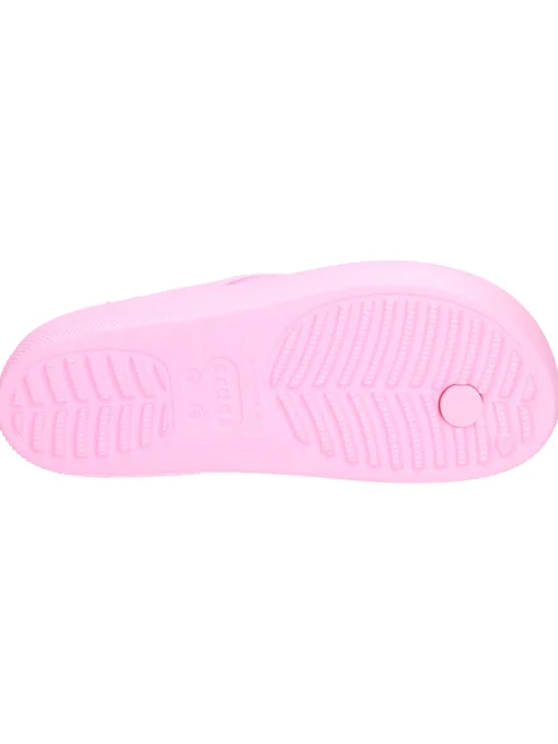 Infradito platform Crocs da donna rosa
