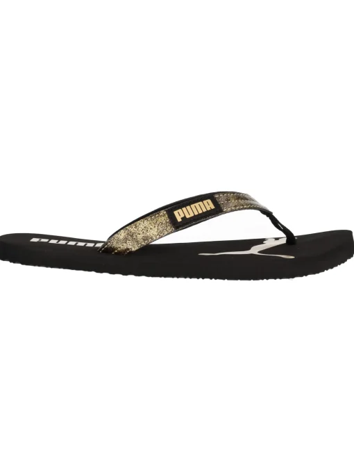 Infradito Puma Cozy da donna nero