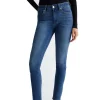 Jeans bottom up Liu Jo da donna blu denim