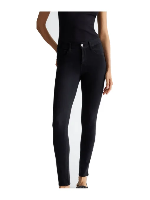 Jeans skinny bottom up Liu Jo da donna nero