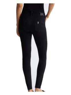 Jeans skinny bottom up Liu Jo da donna nero