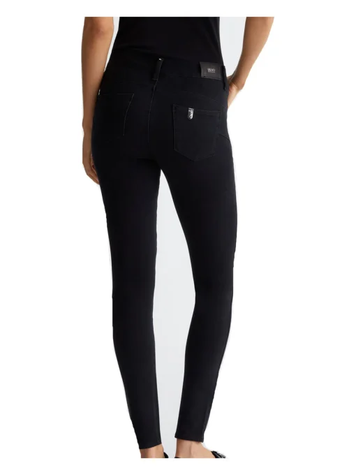 Jeans skinny bottom up Liu Jo da donna nero