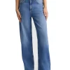 Jeans wide leg Liu Jo da donna blu denim