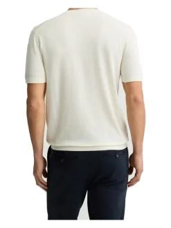 Maglia a maniche corte Liu Jo da uomo bianco latte