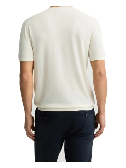 Maglia a maniche corte Liu Jo da uomo bianco latte