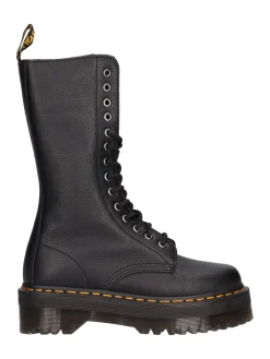 Maxi Anfibio Dr Martens platform 1B99 Quad da donna nero
