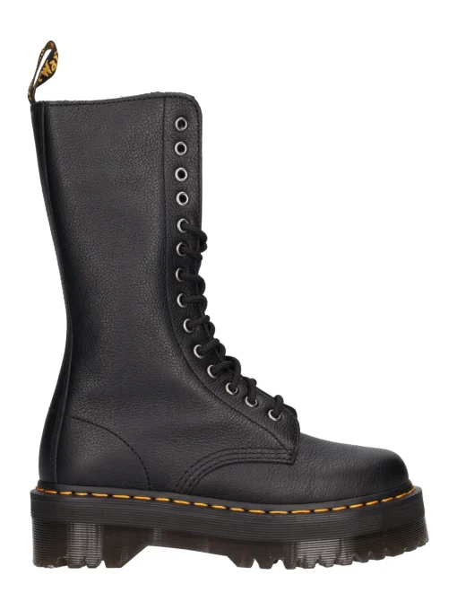 Maxi Anfibio Dr Martens platform 1B99 Quad da donna nero