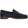 Mocassino Antica Cuoieria da uomo blu