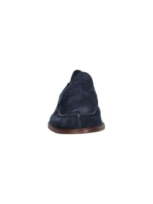 Mocassino Antica Cuoieria da uomo blu