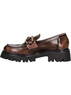 Mocassino boston Liviana da donna cuoio