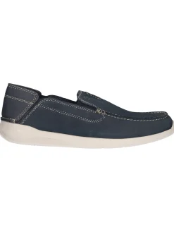 Mocassino Clarks Gorwin Step da uomo blu