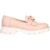 Mocassino con tacco basso Melluso Walk da donna cipria