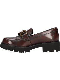 Mocassino con tacco basso Valleverde da donna testa di moro