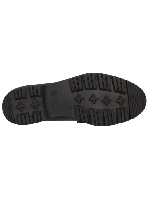 Mocassino con tacco basso Valleverde da donna testa di moro