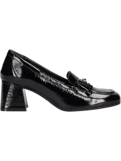 Mocassino con tacco largo Melluso da donna nero