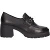 Mocassino con tacco largo Nero Giardini da donna nero