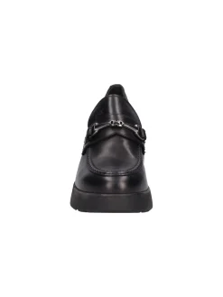 Mocassino con tacco largo Nero Giardini da donna nero
