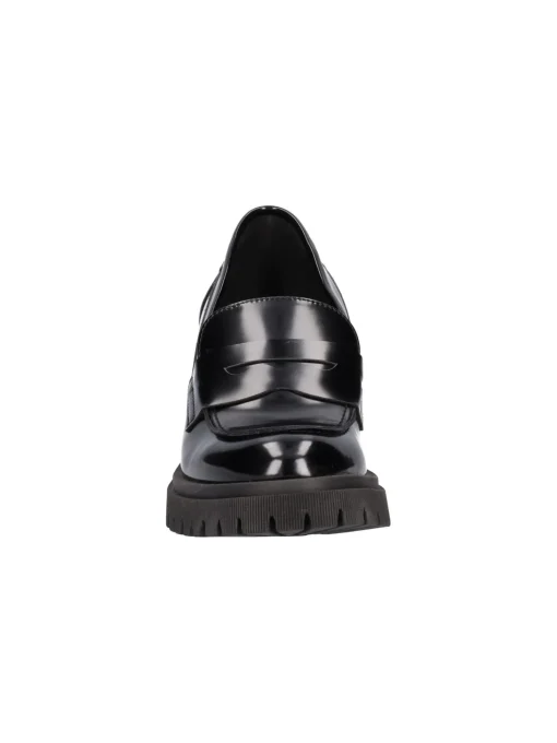 Mocassino con tacco largo Liviana da donna nero