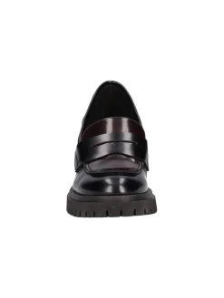 Mocassino con tacco largo Liviana da donna nero