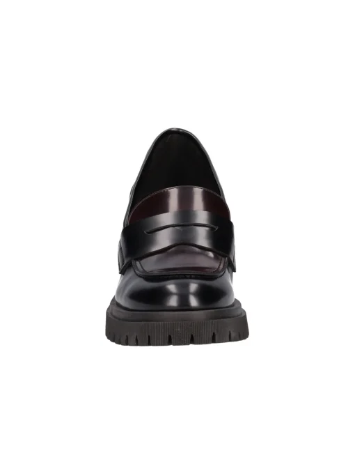 Mocassino con tacco largo Liviana da donna nero